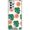 Bouffants and Broken Hearts Tropical Leaves and Citrus Galaxy A33 5G Clear Case