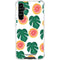 Bouffants and Broken Hearts Tropical Leaves and Citrus Galaxy A54 5G Clear Case