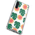 Bouffants and Broken Hearts Tropical Leaves and Citrus Galaxy A54 5G Clear Case