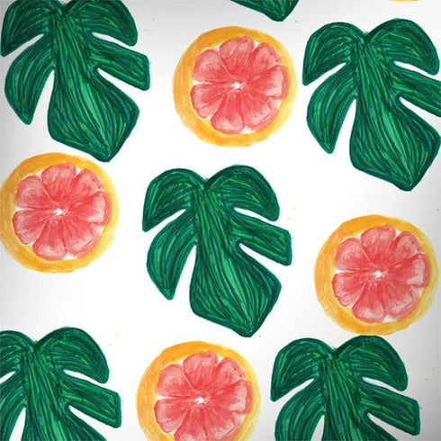 Bouffants and Broken Hearts Tropical Leaves and Citrus Galaxy Note 8 Skin