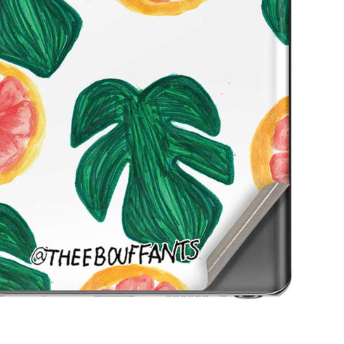 Bouffants and Broken Hearts Tropical Leaves and Citrus Galaxy Note20 5G Skin