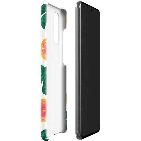 Bouffants and Broken Hearts Tropical Leaves and Citrus Galaxy S20 Lite Case