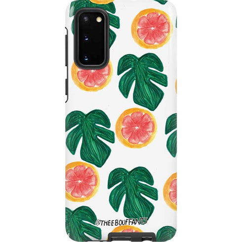 Bouffants and Broken Hearts Tropical Leaves and Citrus Galaxy S20 Pro Case