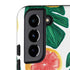 Bouffants and Broken Hearts Tropical Leaves and Citrus Galaxy S22 Pro Case