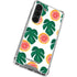 Bouffants and Broken Hearts Tropical Leaves and Citrus Galaxy S23 Clear Case