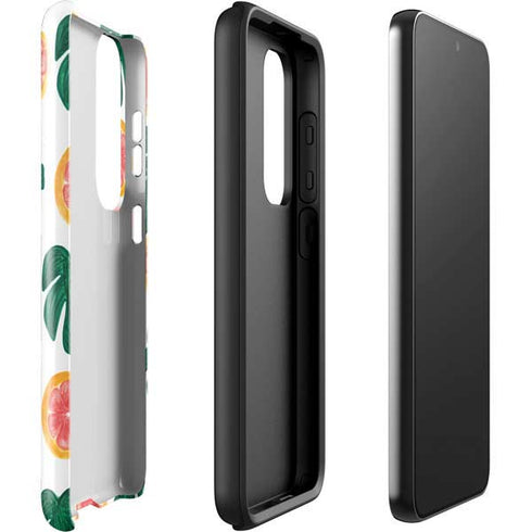 Bouffants and Broken Hearts Tropical Leaves and Citrus Galaxy S23 Plus Pro Case