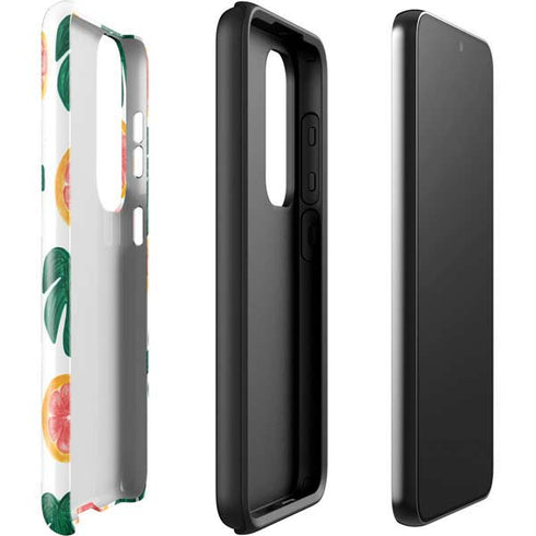 Bouffants and Broken Hearts Tropical Leaves and Citrus Galaxy S23 Pro Case