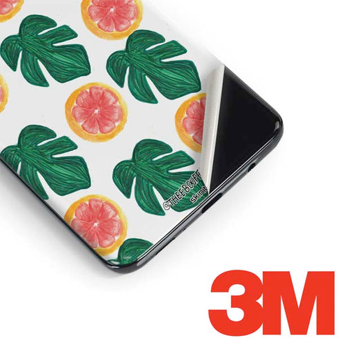 Bouffants and Broken Hearts Tropical Leaves and Citrus Galaxy S9 Plus Skin