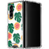 Bouffants and Broken Hearts Tropical Leaves and Citrus Galaxy Z Fold4 5G Clear Case