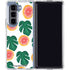 Bouffants and Broken Hearts Tropical Leaves and Citrus Galaxy Z Fold5 5G Clear Case
