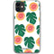 Bouffants and Broken Hearts Tropical Leaves and Citrus iPhone 11 Clear Case