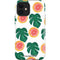 Bouffants and Broken Hearts Tropical Leaves and Citrus iPhone 12 Impact Case