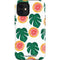 Bouffants and Broken Hearts Tropical Leaves and Citrus iPhone 12 Mini Impact Case