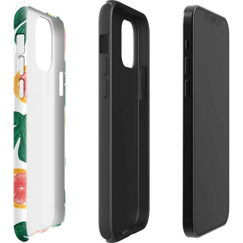 Bouffants and Broken Hearts Tropical Leaves and Citrus iPhone 12 Pro Max Impact Case