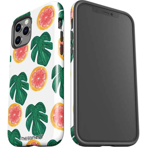 Bouffants and Broken Hearts Tropical Leaves and Citrus iPhone 12 Pro Max Impact Case