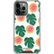 Bouffants and Broken Hearts Tropical Leaves and Citrus iPhone 13 Pro Max Clear Case