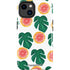 Bouffants and Broken Hearts Tropical Leaves and Citrus iPhone 14 Plus Impact Case
