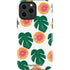 Bouffants and Broken Hearts Tropical Leaves and Citrus iPhone 15 Pro Max Impact Case