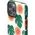 Bouffants and Broken Hearts Tropical Leaves and Citrus iPhone 15 Pro Max Impact Case
