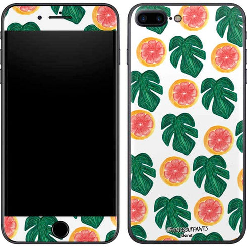 Bouffants and Broken Hearts Tropical Leaves and Citrus iPhone 8 Plus Skin