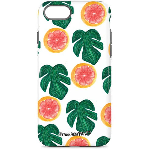 Bouffants and Broken Hearts Tropical Leaves and Citrus iPhone 8 Pro Case