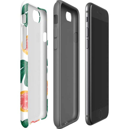 Bouffants and Broken Hearts Tropical Leaves and Citrus iPhone SE (2nd & 3rd Gen) Pro Case