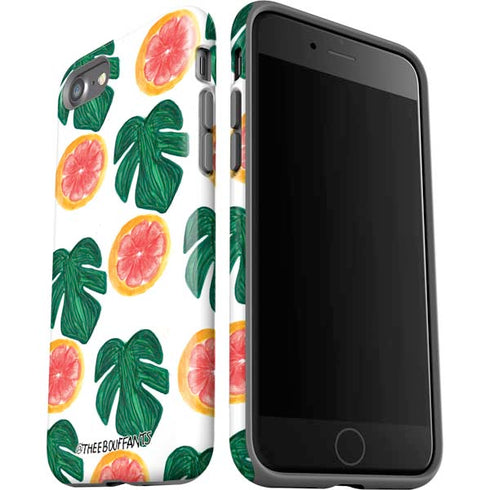 Bouffants and Broken Hearts Tropical Leaves and Citrus iPhone SE (2nd & 3rd Gen) Pro Case