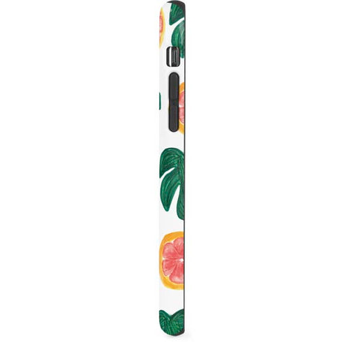 Bouffants and Broken Hearts Tropical Leaves and Citrus iPhone XR Pro Case