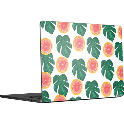 Bouffants and Broken Hearts Tropical Leaves and Citrus MacBook Air 15 in (2023) Skin