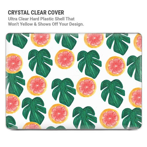 Bouffants and Broken Hearts Tropical Leaves and Citrus MacBook Pro 13in (2020) Case plus Skin