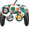 Bouffants and Broken Hearts Tropical Leaves and Citrus Nintendo GameCube Controller Skin
