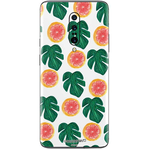 Bouffants and Broken Hearts Tropical Leaves and Citrus OnePlus 7 Pro Skin