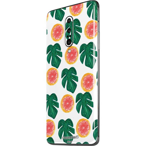 Bouffants and Broken Hearts Tropical Leaves and Citrus OnePlus 7 Pro Skin