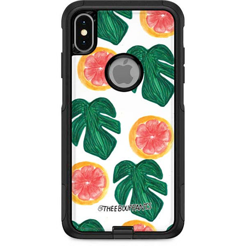 Bouffants and Broken Hearts Tropical Leaves and Citrus Otterbox Commuter iPhone Skin