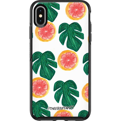 Bouffants and Broken Hearts Tropical Leaves and Citrus Otterbox Symmetry iPhone Skin