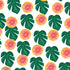 Bouffants and Broken Hearts Tropical Leaves and Citrus PS4 Console Skin