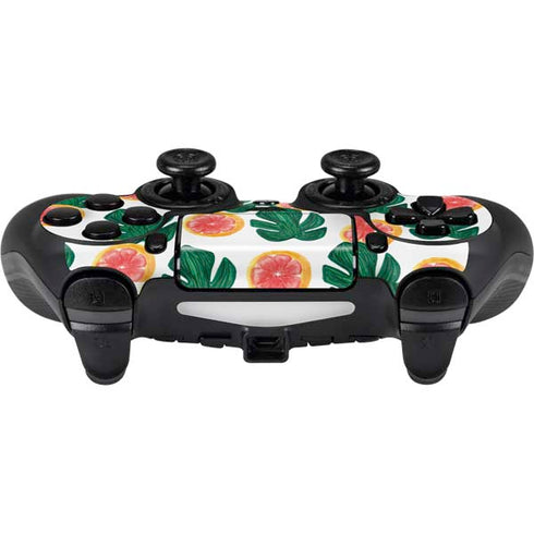 Bouffants and Broken Hearts Tropical Leaves and Citrus PS4/PC SCUF Impact Controller Skin
