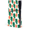 Bouffants and Broken Hearts Tropical Leaves and Citrus PS5 Slim Disk Console Skin