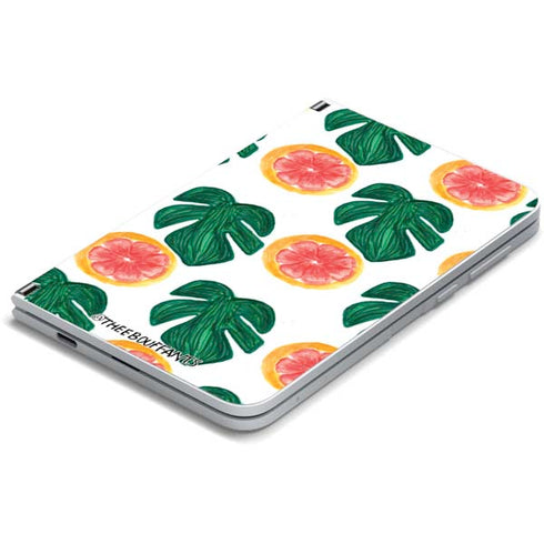 Bouffants and Broken Hearts Tropical Leaves and Citrus Surface Duo Skin