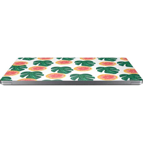 Bouffants and Broken Hearts Tropical Leaves and Citrus Universal Laptop 14in (11.4 x 8.2in) Skin