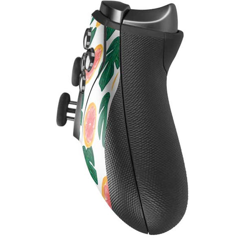 Bouffants and Broken Hearts Tropical Leaves and Citrus Xbox Elite Wireless Controller Series 2 Skin