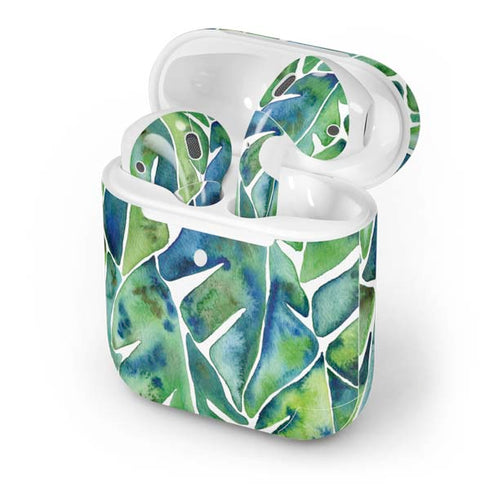 Cat Coq Tropical Leaves Apple AirPods 2 Skin