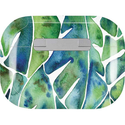 Cat Coq Tropical Leaves Apple AirPods Pro Skin