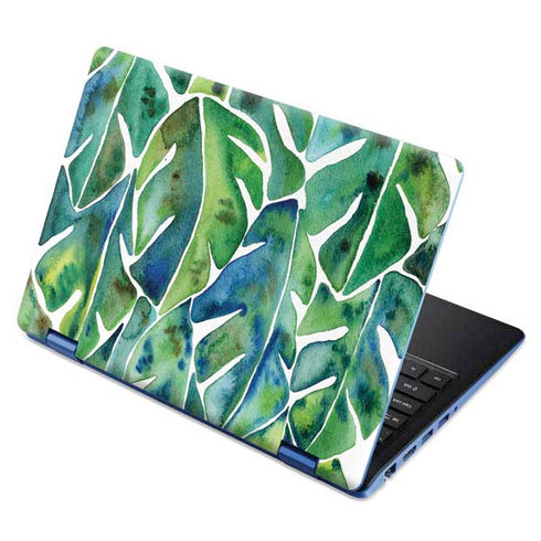 Cat Coq Tropical Leaves Aspire R11 11.6in Skin