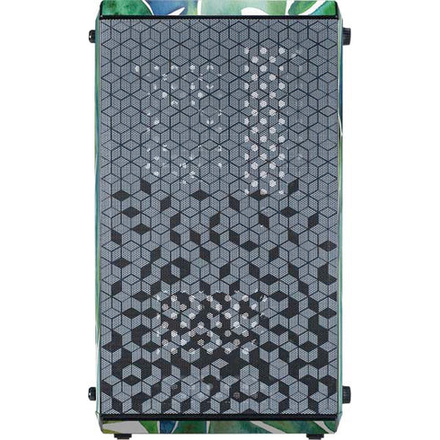 Cat Coq Tropical Leaves Cooler Master MasterBox Q300L Mini Tower Skin