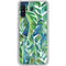 Cat Coq Tropical Leaves Galaxy A10e Clear Case