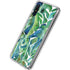 Cat Coq Tropical Leaves Galaxy A10e Clear Case