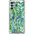 Cat Coq Tropical Leaves Galaxy A13 5G Clear Case