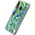 Cat Coq Tropical Leaves Galaxy A20 Clear Case