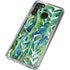 Cat Coq Tropical Leaves Galaxy A21 Clear Case